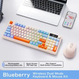 Wireless Gaming Keyboard with Screen